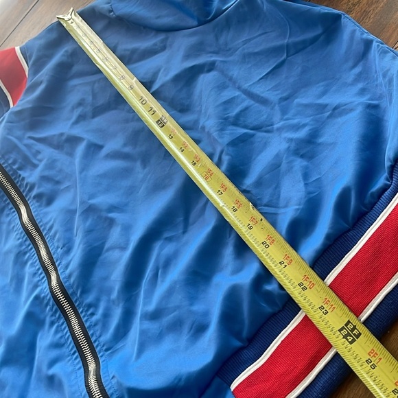 SHEIN blue lightweight varsity jacket windbreaker size 3XL - Picture 8 of 13